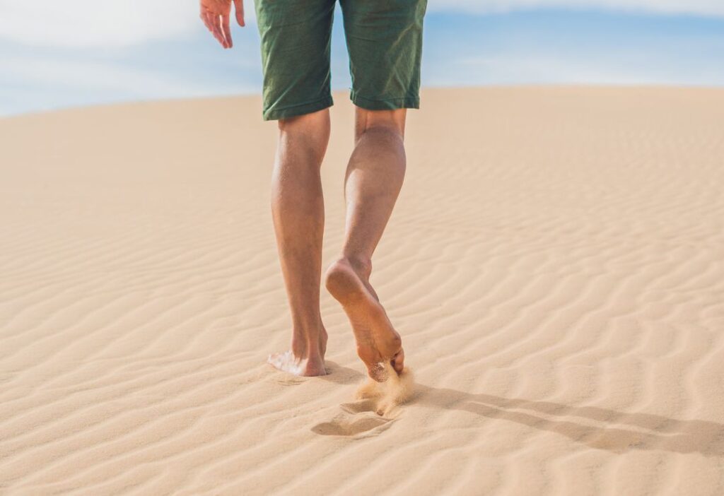Feet in the sand Package - Laser Haarentfernung für Männer Laserbehandlung in Wien